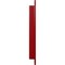 Ekena Millwork Premium 6" Flush Pull For Barn Doors 3/4" Thick or Greater, Regal Red GB6001FP06RR - alternate 2